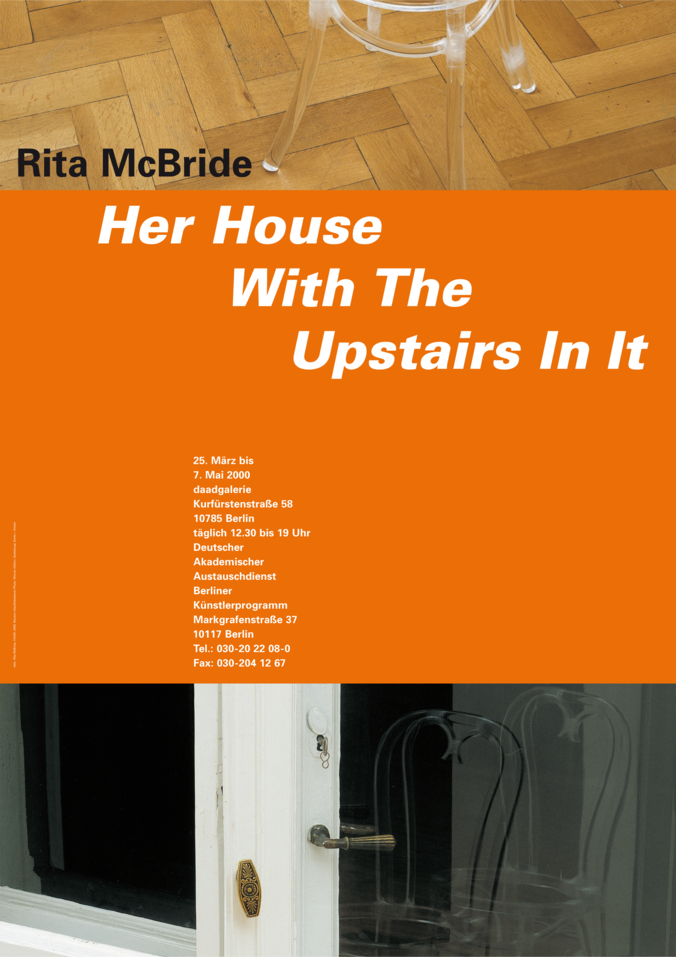 Rita Mc Bride Plakat 2000